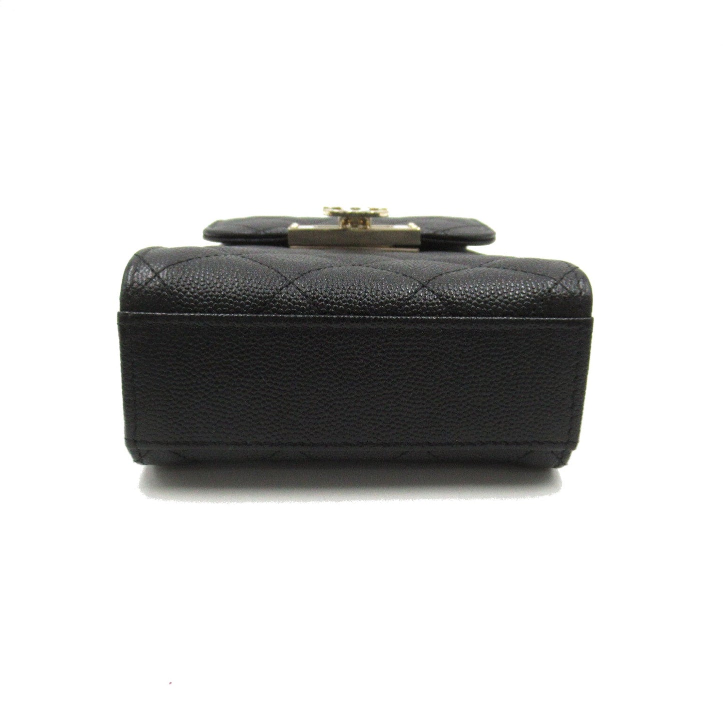 Chanel Matelasse Phone Holder Leather Shoulder Bag in Good condition