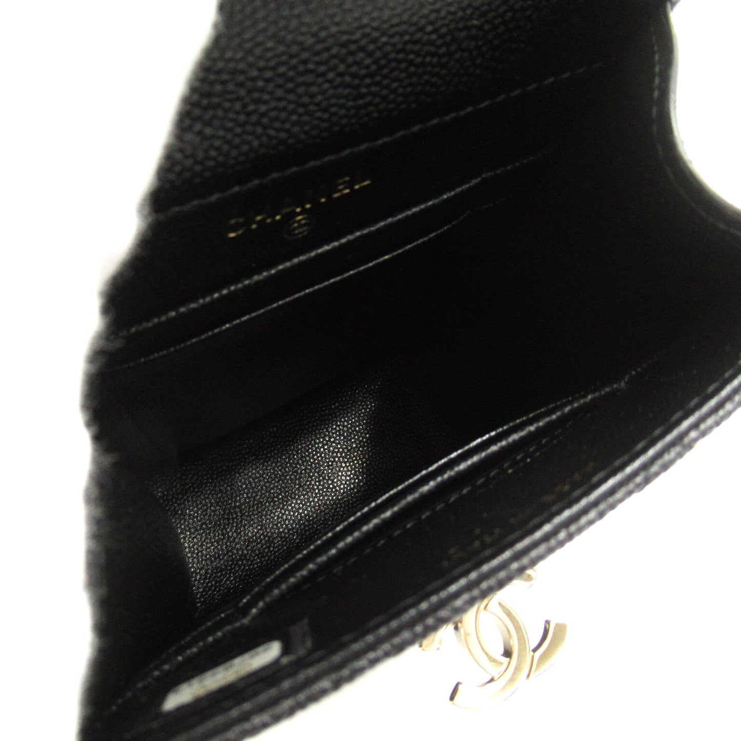 Chanel Matelasse Phone Holder Leather Shoulder Bag in Good condition