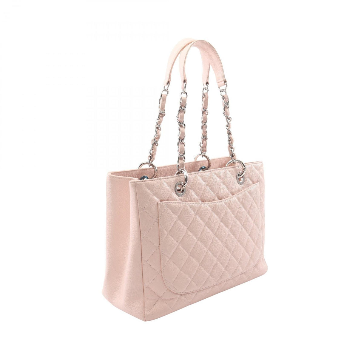 Chanel Matelasse Grained Calfskin Tote Bag
