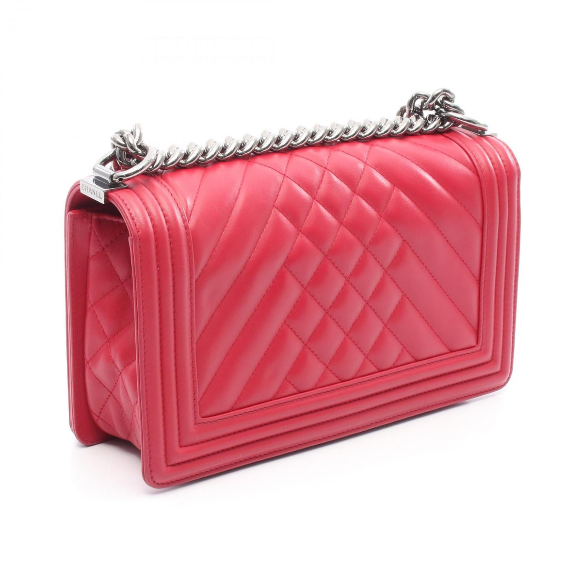 Chanel Boy Chanel Lambskin Shoulder Bag