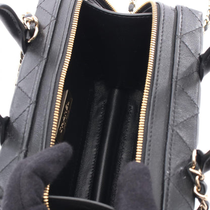 Chanel Small Vanity Case Leather Shoulder Bag