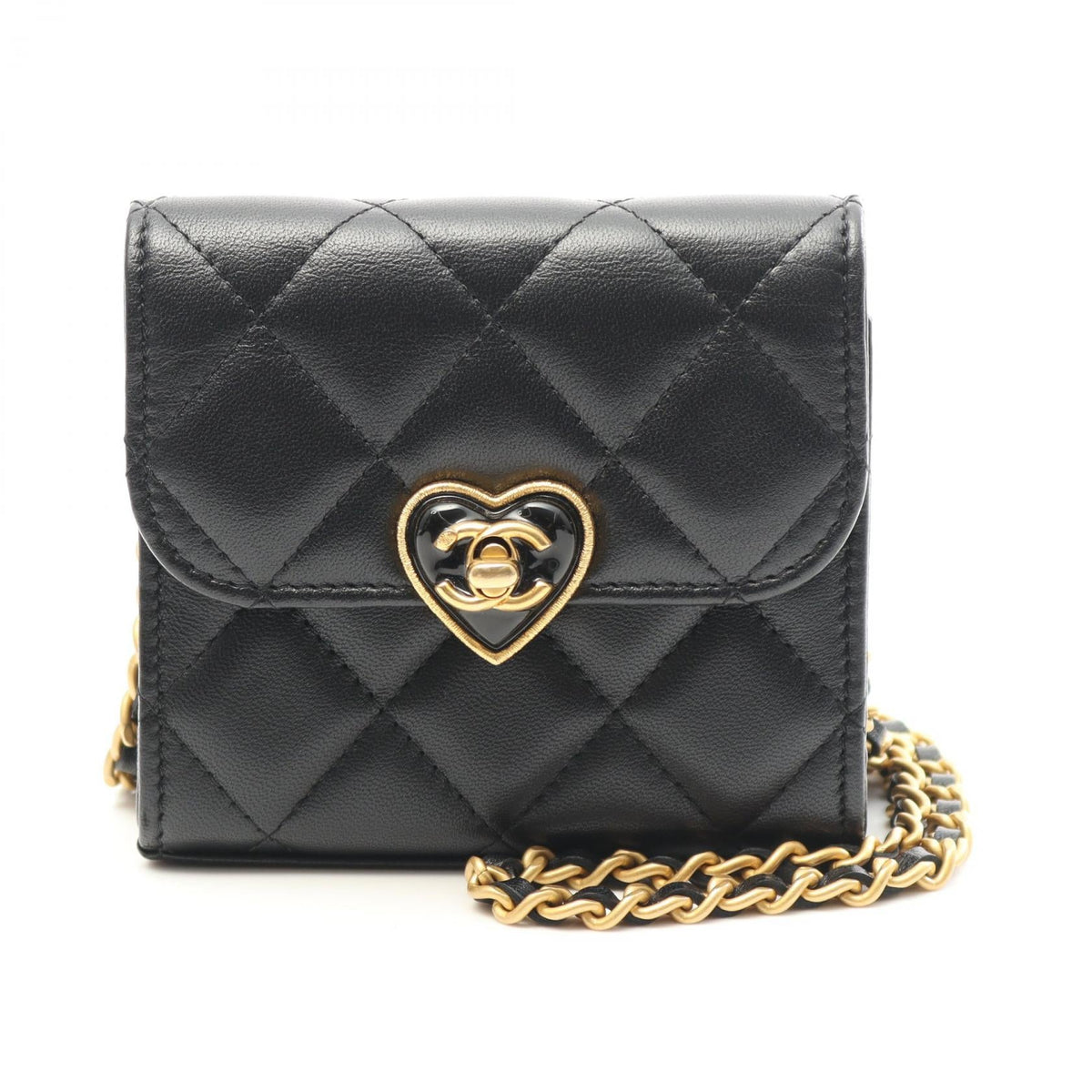 Chanel Mini Mini Matelasse Lambskin Shoulder Bag