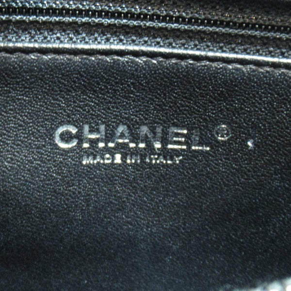 Chanel CC Caviar Top Handle Handbag Leather Crossbody Bag A92991 in Excellent condition