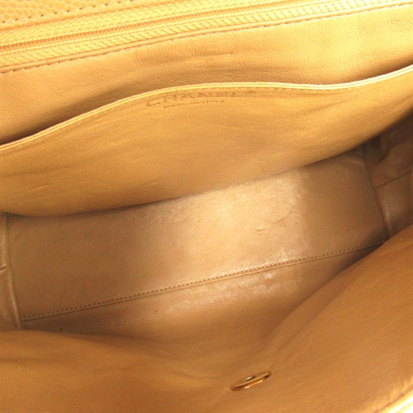 Chanel CC Caviar Kelly Handbag  Leather Handbag in Good condition