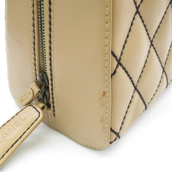 Chanel CC Wild Stitch Handbag  Leather Handbag in Excellent condition