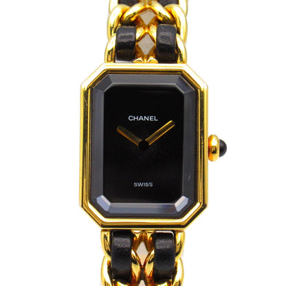Chanel Premiere LÈççÈáë/ÁöÆÈù©ÊâãÈå∂Áü≥Ëã±Ê©üËäØÈªëËâ≤