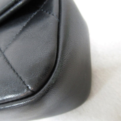Chanel Quilted Leather 22B Heart Charms Mini Flap Bag Leather Crossbody Bag AS3456 in Good condition