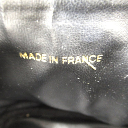 Chanel CC Caviar Vertical Vanity Case Leather Handbag in Good condition