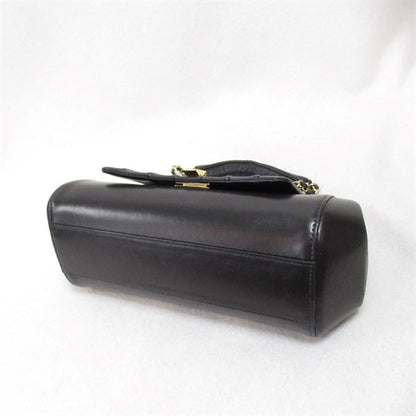 Chanel Mademoiselle Accordion Flap Bag Leather Shoulder Bag in Excellent condition