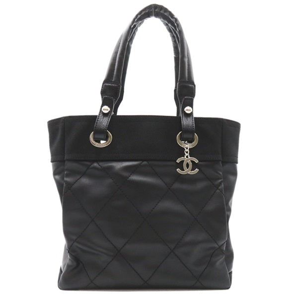 Chanel Paris Biarritz Tote PM Canvas Tote Bag A34208 in Excellent condition