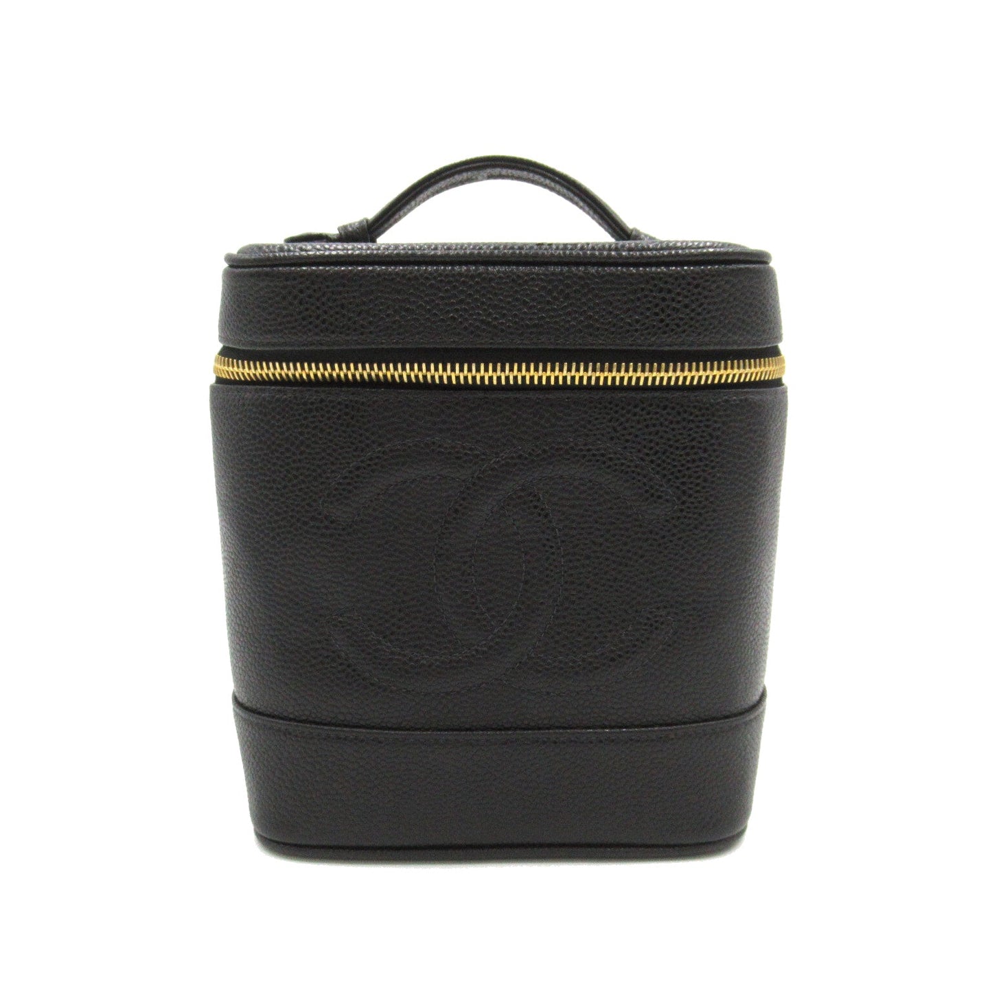 Chanel Vanity Bag Leather Vanity Bag AO1998 in Good condition