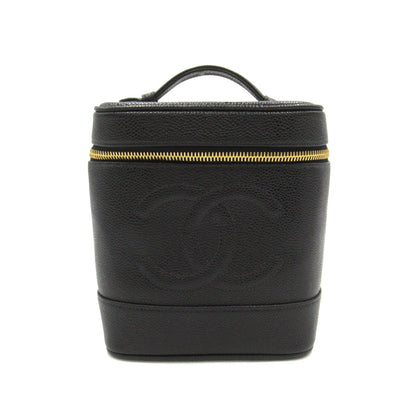Chanel Vanity Bag Leather Vanity Bag AO1998 in Good condition