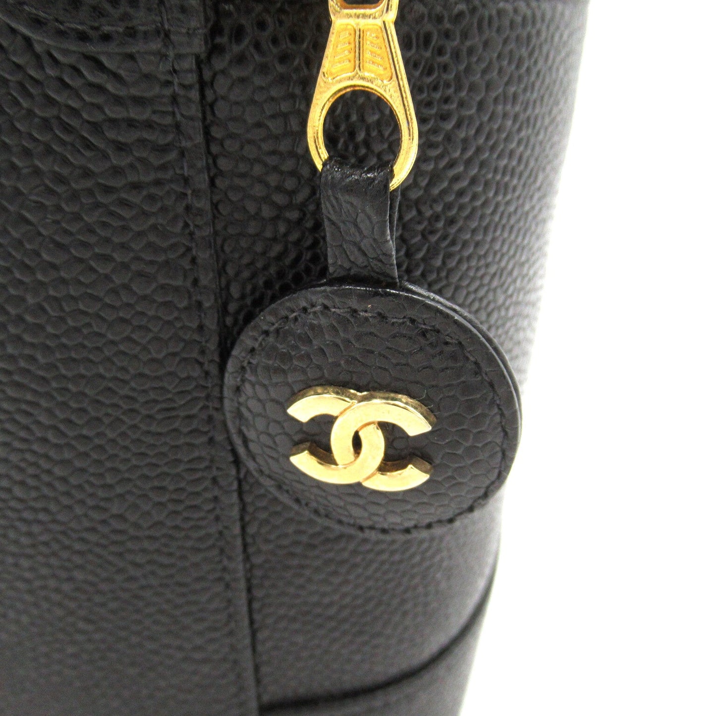 Chanel Vanity Bag Leather Vanity Bag AO1998 in Good condition