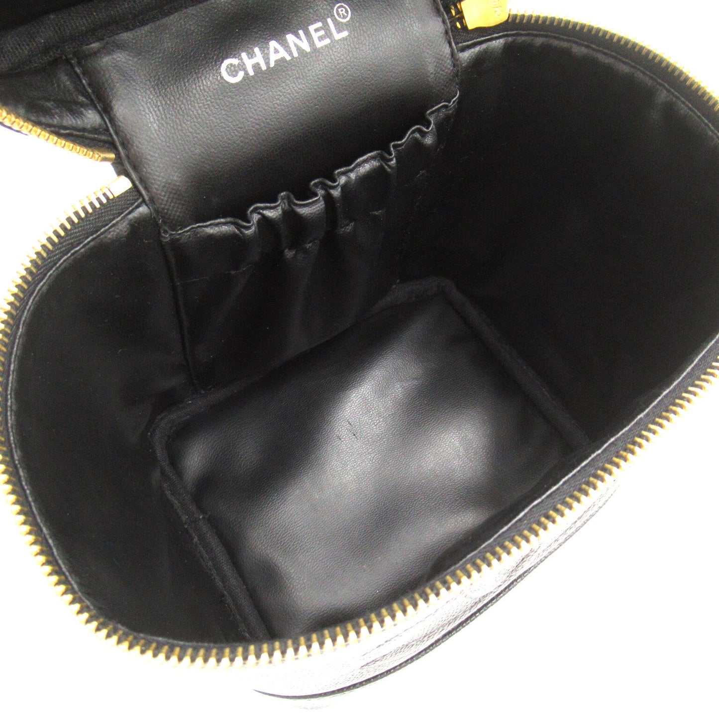 Chanel Vanity Bag Leather Vanity Bag AO1998 in Good condition