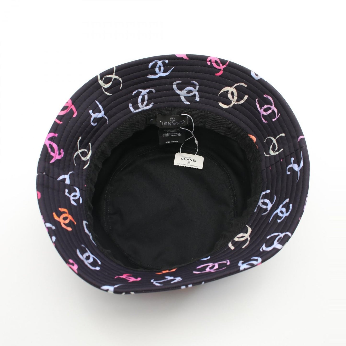 Chanel Coco Mark Bucket Hat Polyamide Hat