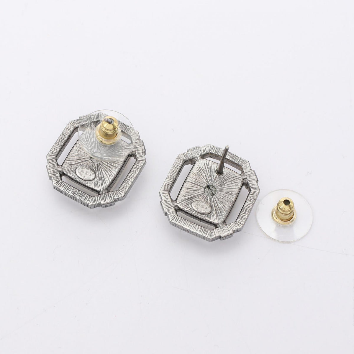 Chanel Coco Mark Earrings Stainless Steel Jewelry