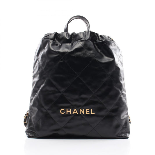 Chanel 22 Large Leather Backpack