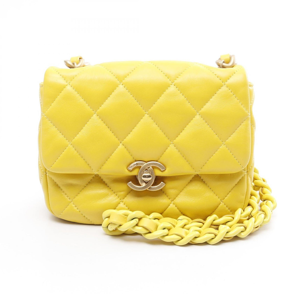 Chanel Mini Matelasse Lambskin Shoulder Bag