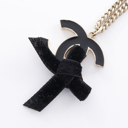 Chanel Coco Mark Ribbon Necklace