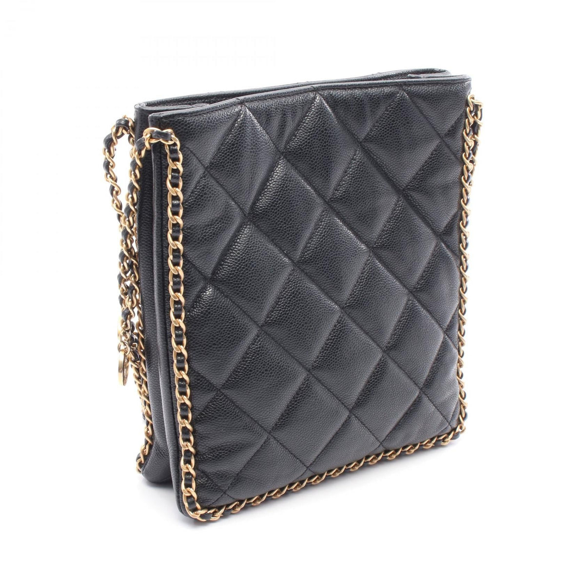 Chanel Small Shopping Calf Shoulder Bag