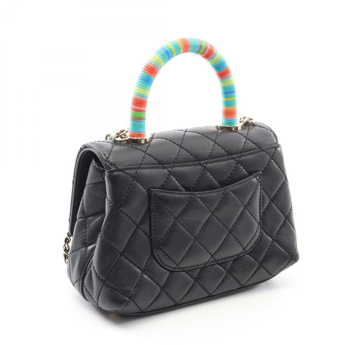 Chanel Coco Handle Lambskin Handbag