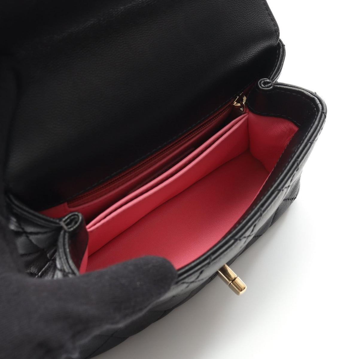 Chanel Coco Handle Lambskin Handbag