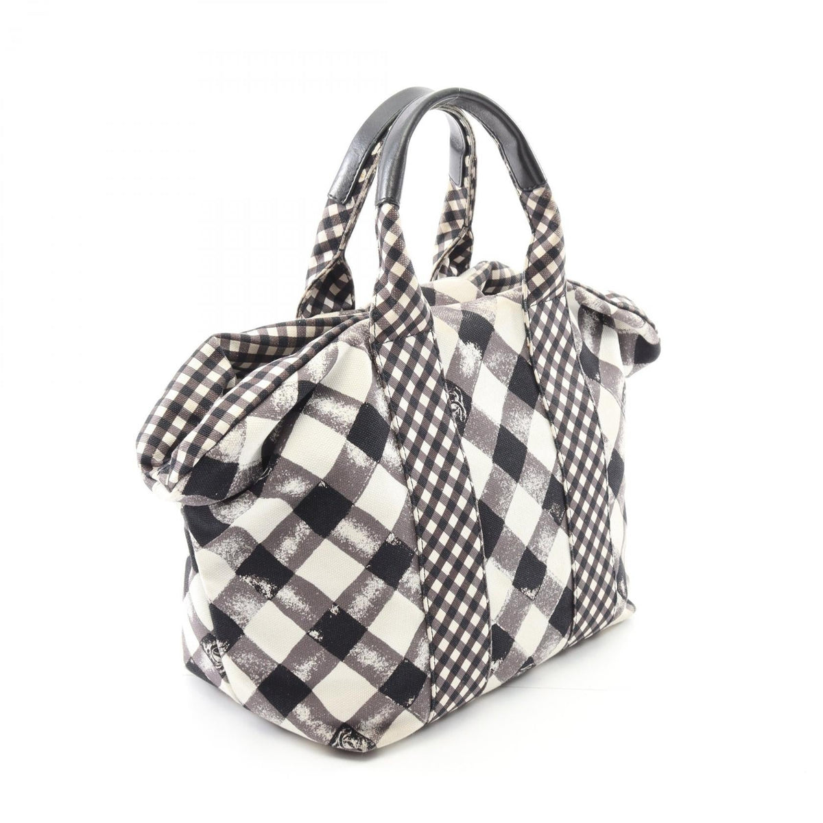 Chanel Cruise Line Canvas Leather Handbag
