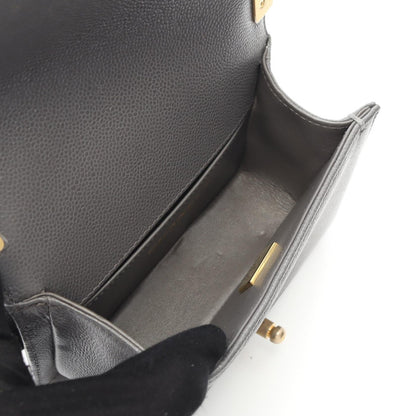 Chanel Boy Chanel Matelasse Caviar Skin Shoulder Bag