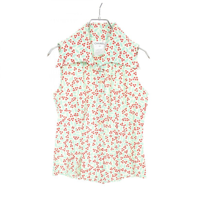 Chanel Coco Mark Cotton Blouse
