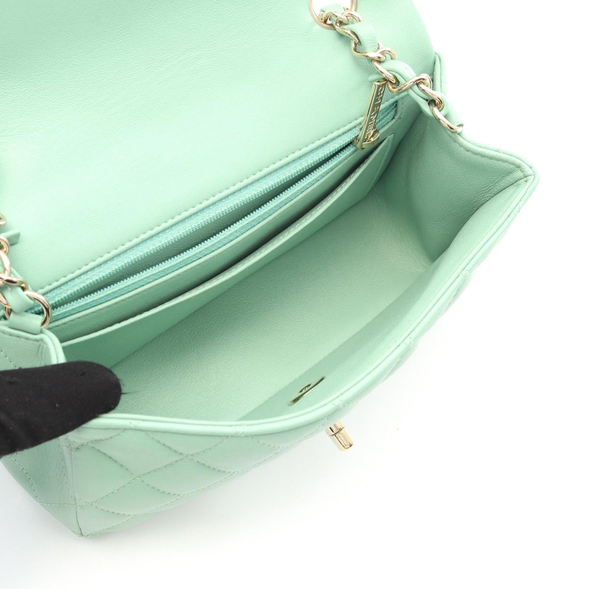 Chanel Mini Matelasse 20 Lambskin Shoulder Bag