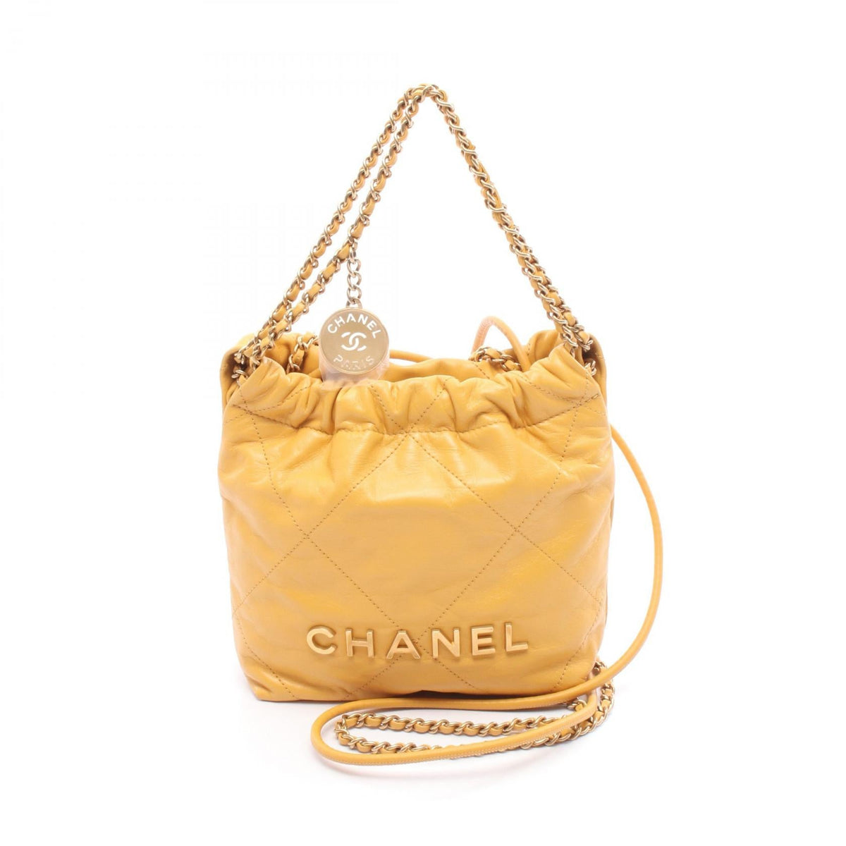 Chanel CHANEL 22 Mini Leather Shoulder Bag
