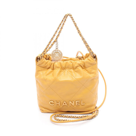 Chanel CHANEL 22 Mini Leather Shoulder Bag