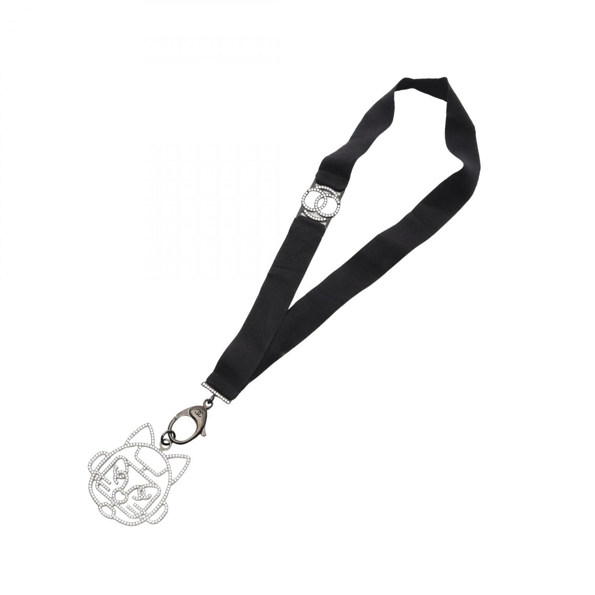 Chanel Coco Mark Cat Robot Necklace