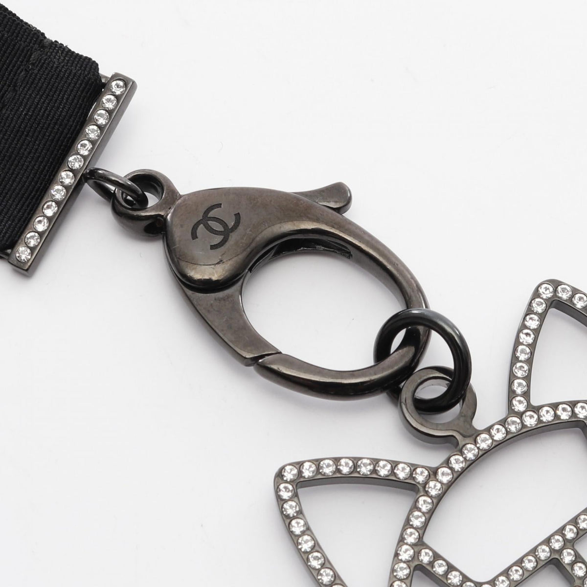Chanel Coco Mark Cat Robot Necklace