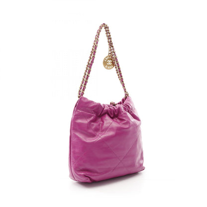 Chanel CHANEL 22 Mini Leather Shoulder Bag