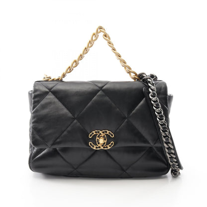 Chanel 19 Deneuf Lambskin Shoulder Bag