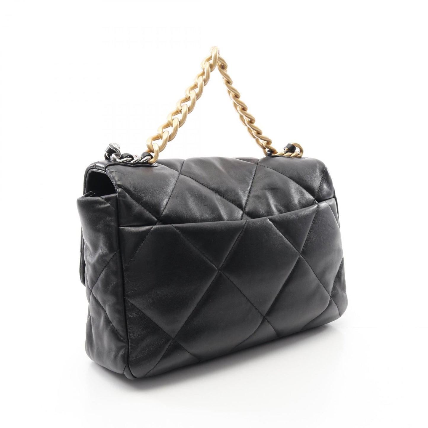 Chanel 19 Deneuf Lambskin Shoulder Bag