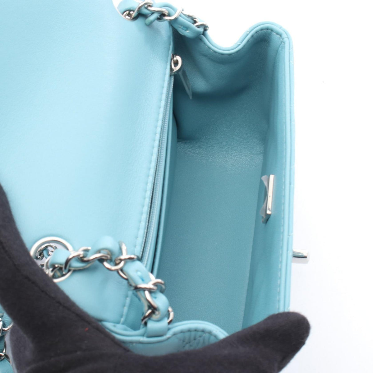 Chanel Mini Matelasse Lambskin Shoulder Bag