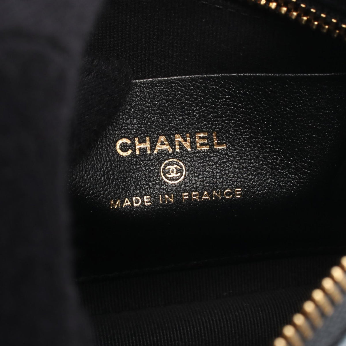 Chanel Matelasse Coco Mark Lambskin Shoulder Bag