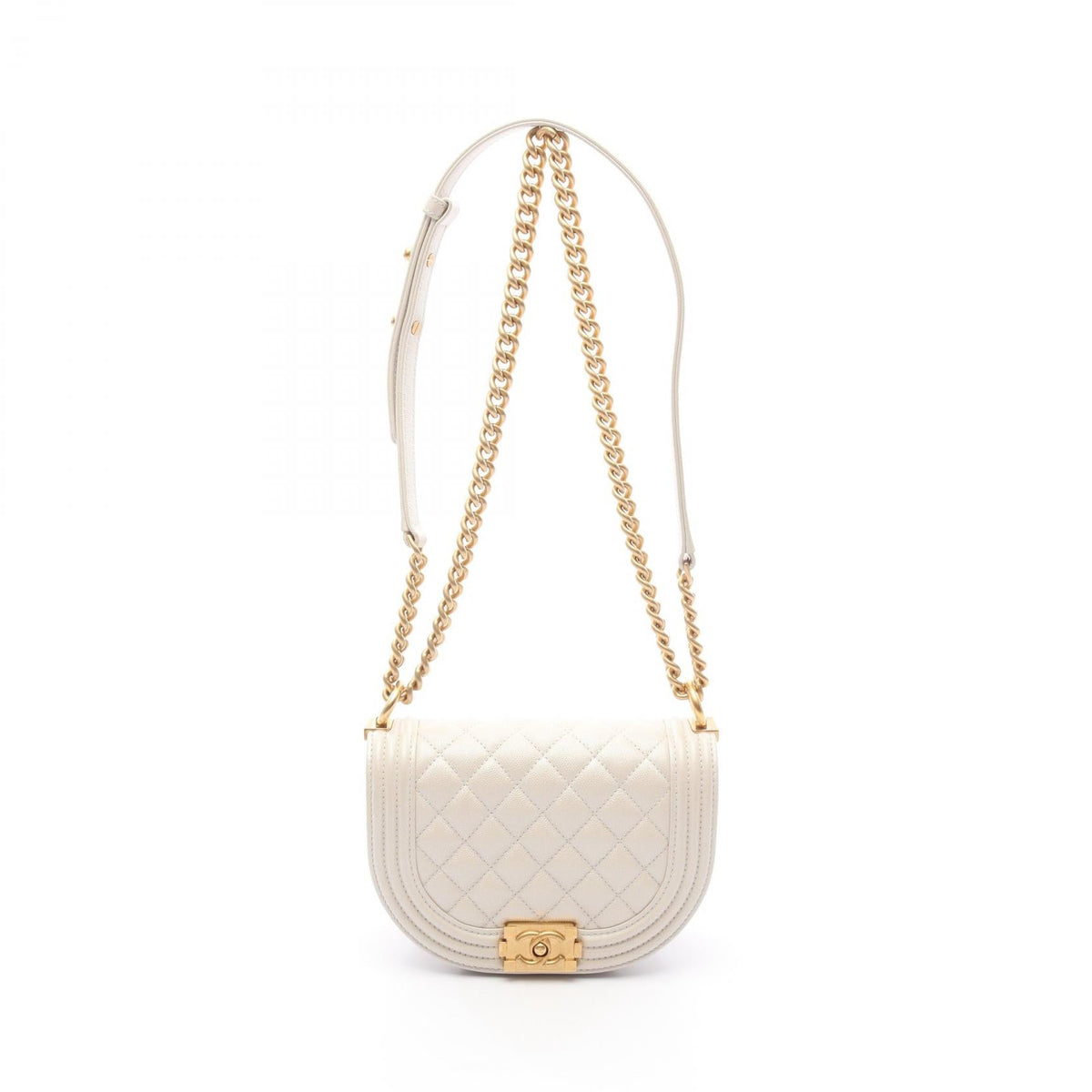 Chanel Boy Chanel Caviar Shoulder Bag