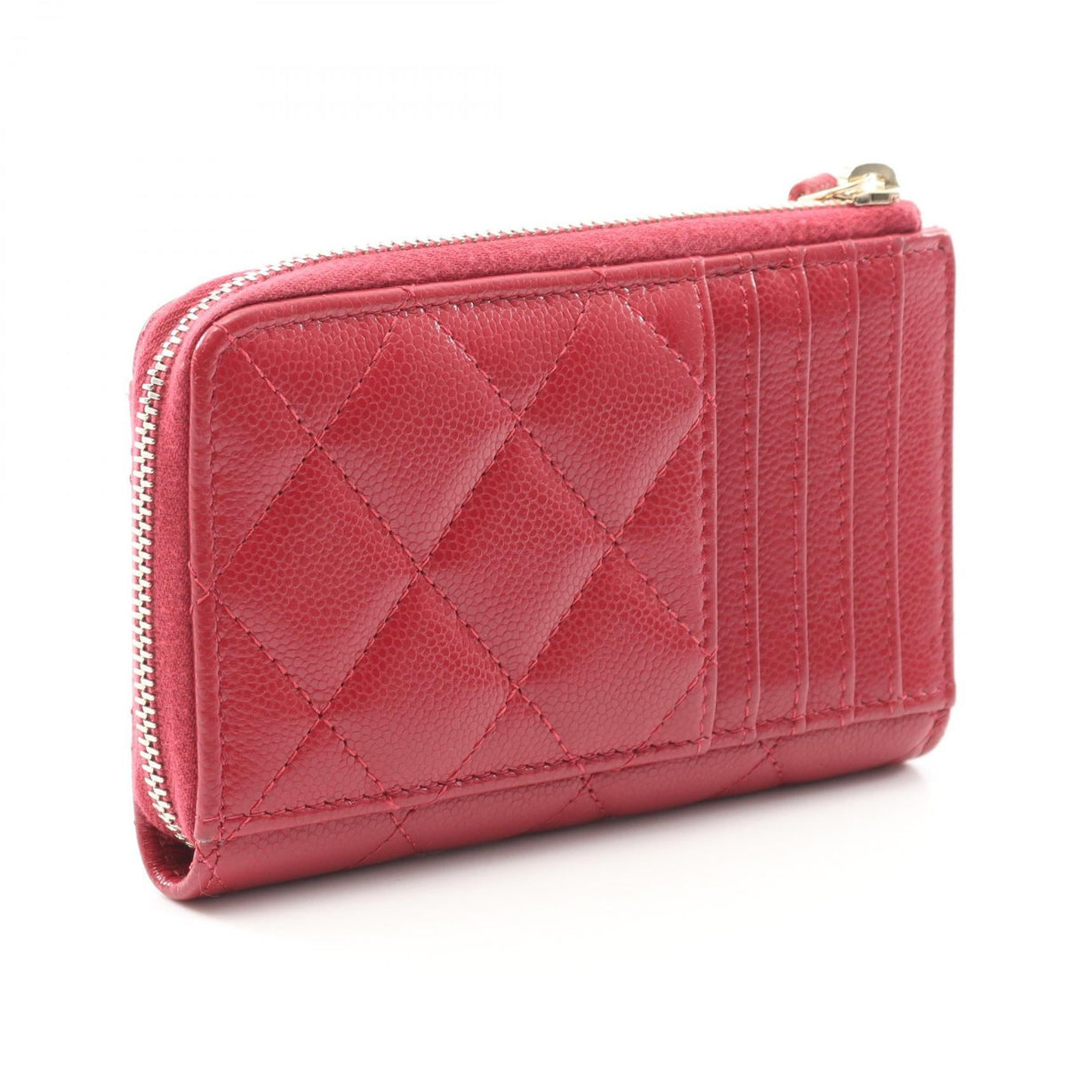 Chanel Matelasse Caviar Skin Coin Case