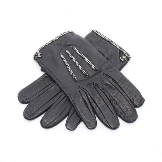 Chanel Coco Mark Lambskin Gloves