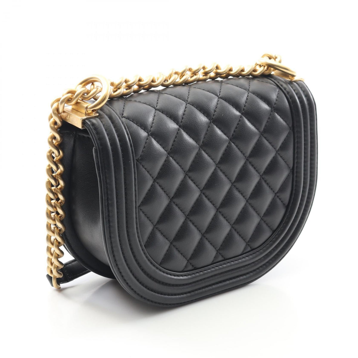 Chanel Boy Chanel Lambskin Shoulder Bag