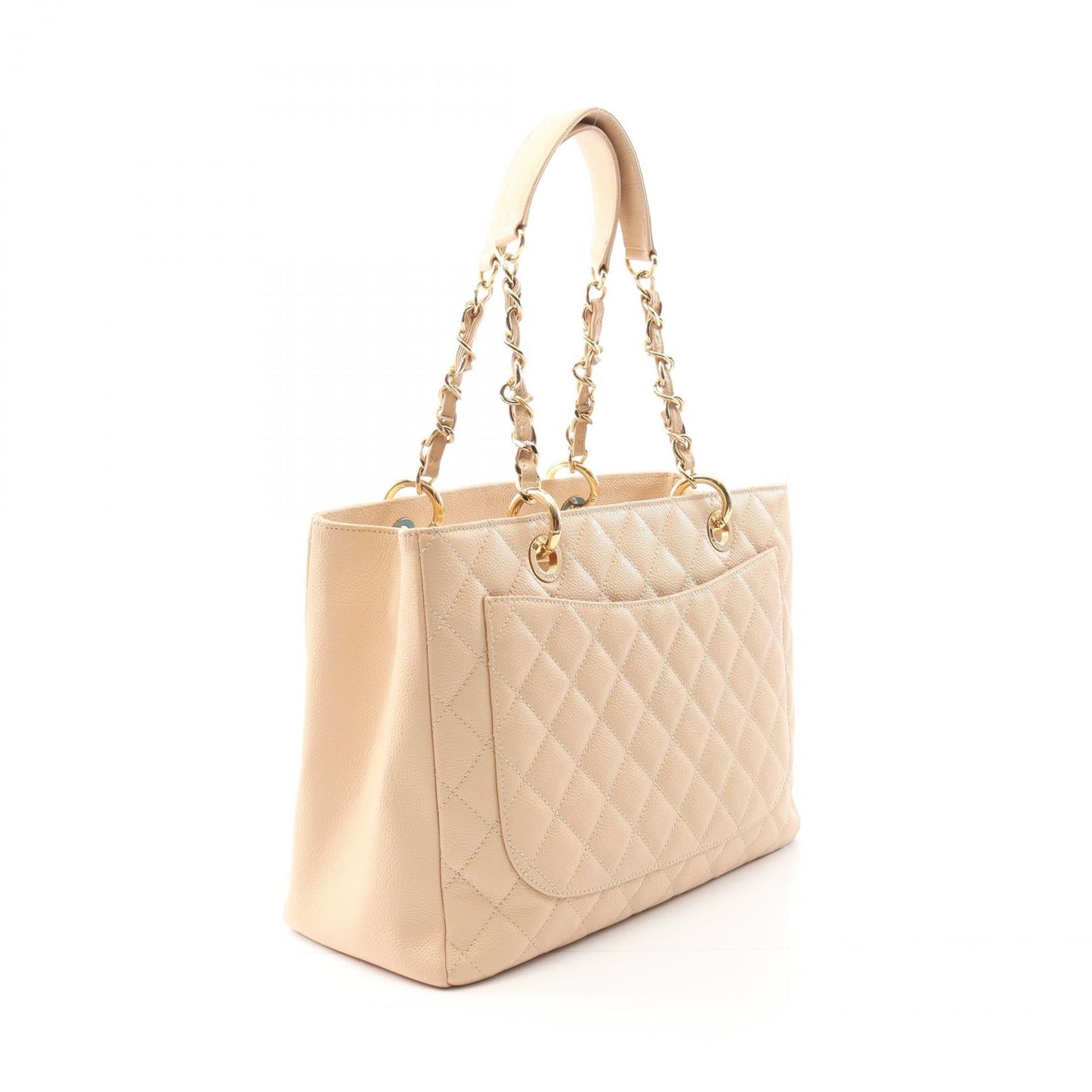 Chanel Matelasse Grained Calfskin Tote Bag