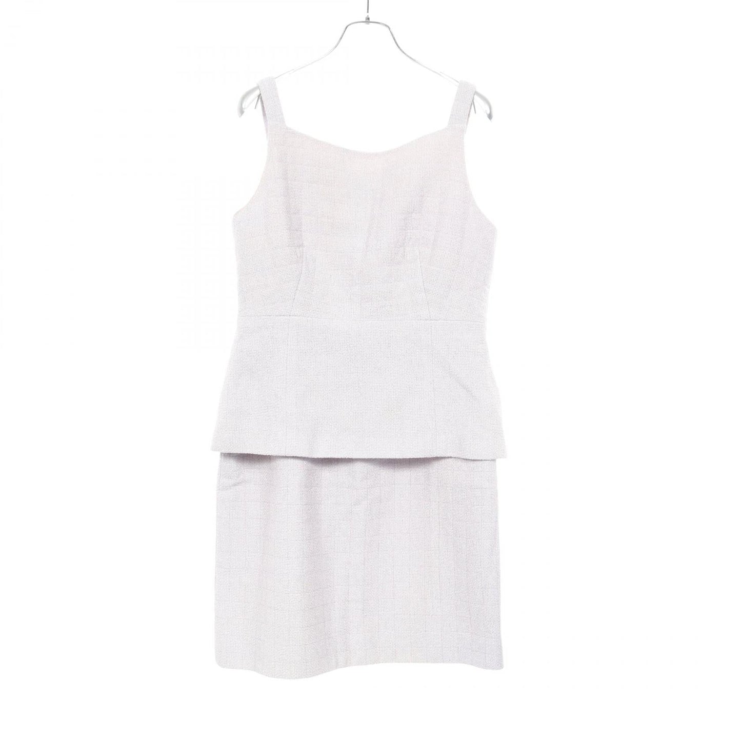 Chanel Coco Mark Button Cotton Wool Nylon Setup