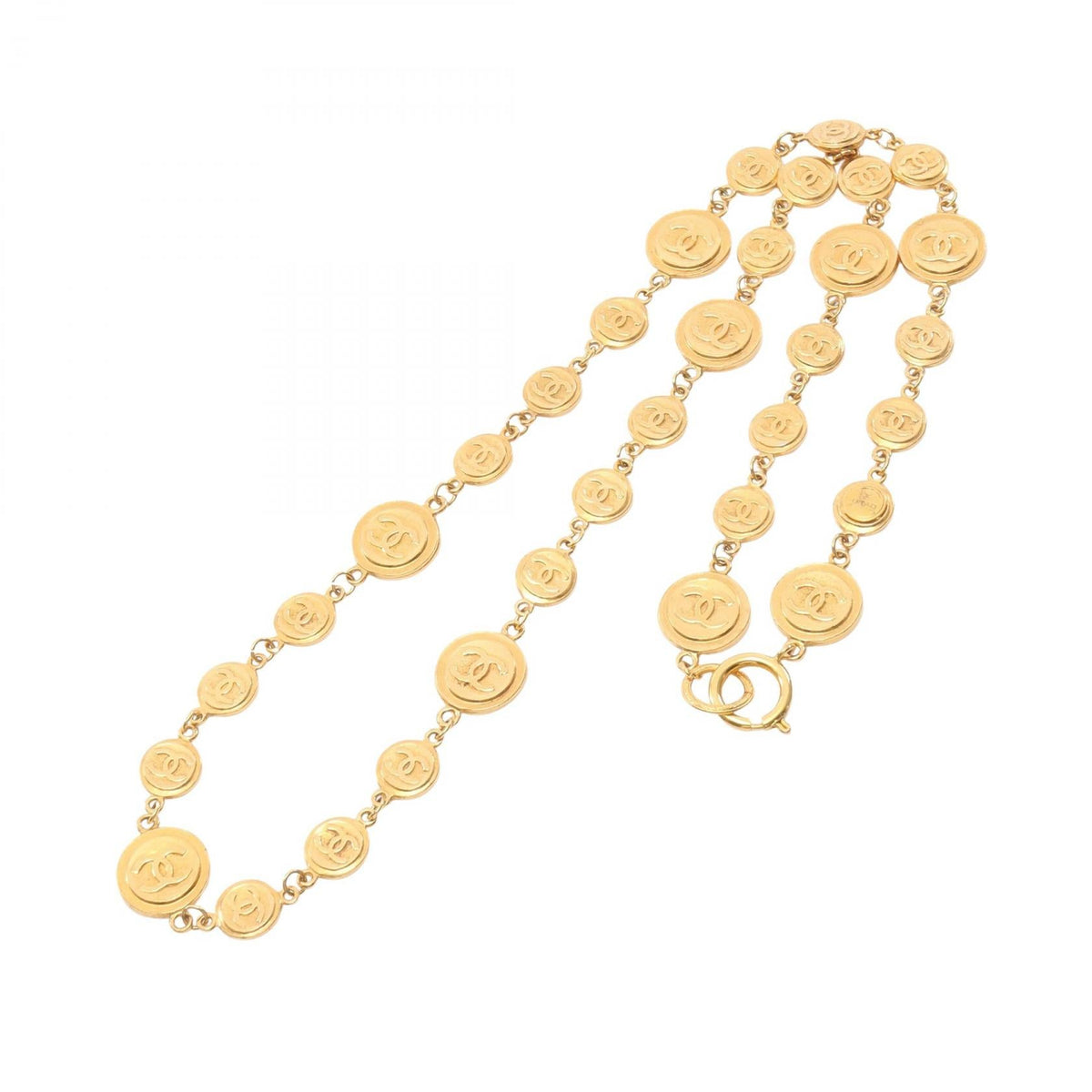 Chanel Coco Mark Coin Necklace