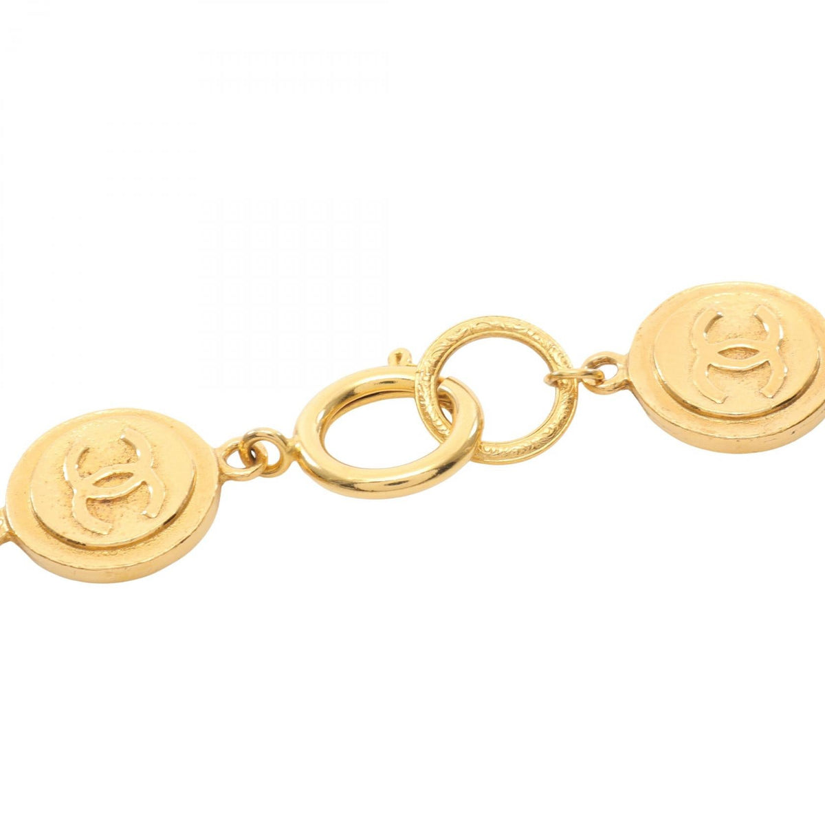 Chanel Coco Mark Coin Necklace
