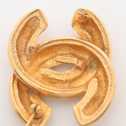 Chanel Coco Mark Brooch Gold Plated
