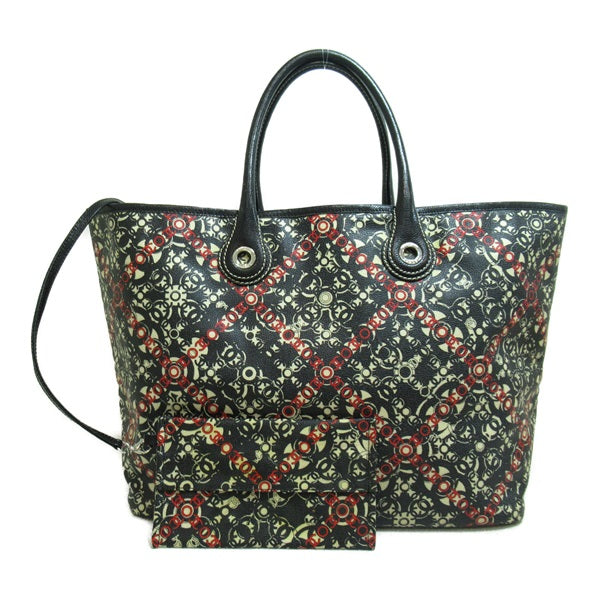 Chanel Optic Coco Tote Canvas Tote Bag A36181 in Good condition