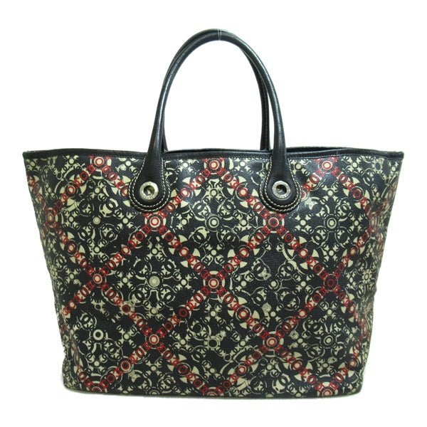 Chanel Optic Coco Tote Canvas Tote Bag A36181 in Good condition